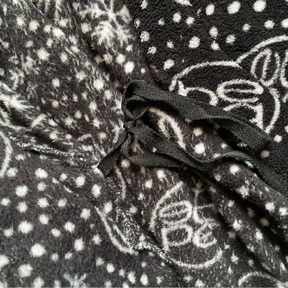 Bebe Robe Black White Women’s Size Medium No Belt - Picture 6 of 11